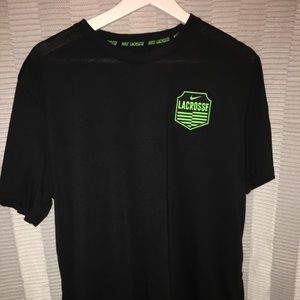 nike lacrosse tshirt, size Large